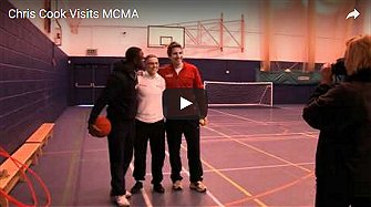 Legend TeamChris Cook Visits MCMA